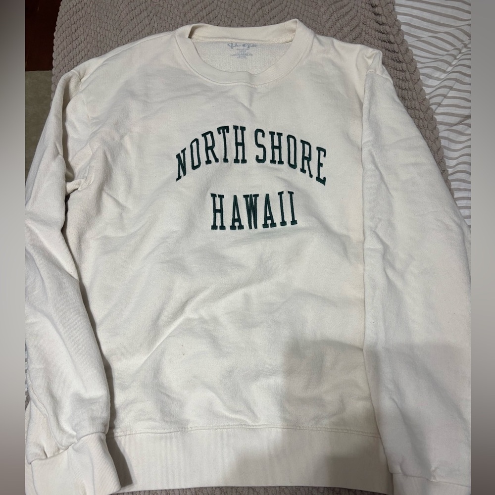 North Shore Hawaii Cream Sweater
